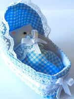 Sylvanian Baby Bassinette Blue