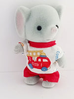 Sylvanian Brothers Shirt and Pants Fire Truck