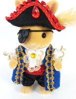 sylvanian fathers captain pirate front view.