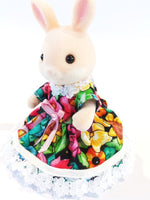 Mothers Dresses Multi-colored Flowers