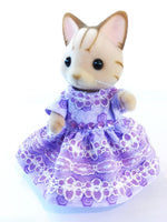 Sylvanian Families Mothers Dress Purple