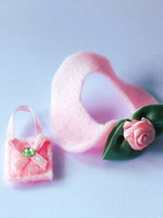 sylvanian mothers pink hat bag